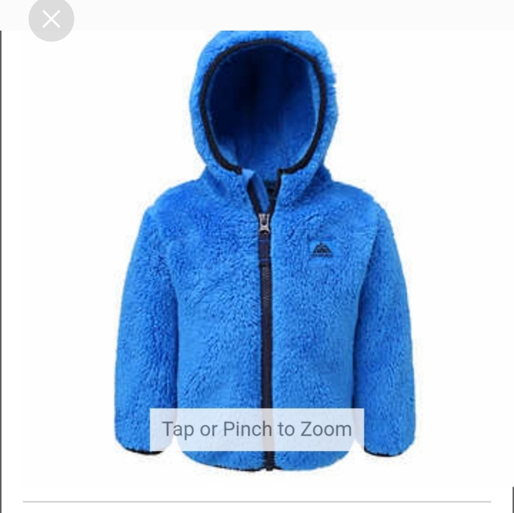 Snozu Infant 2-piece Fleece Set, Blue nwt 18m - Picture 5 of 6